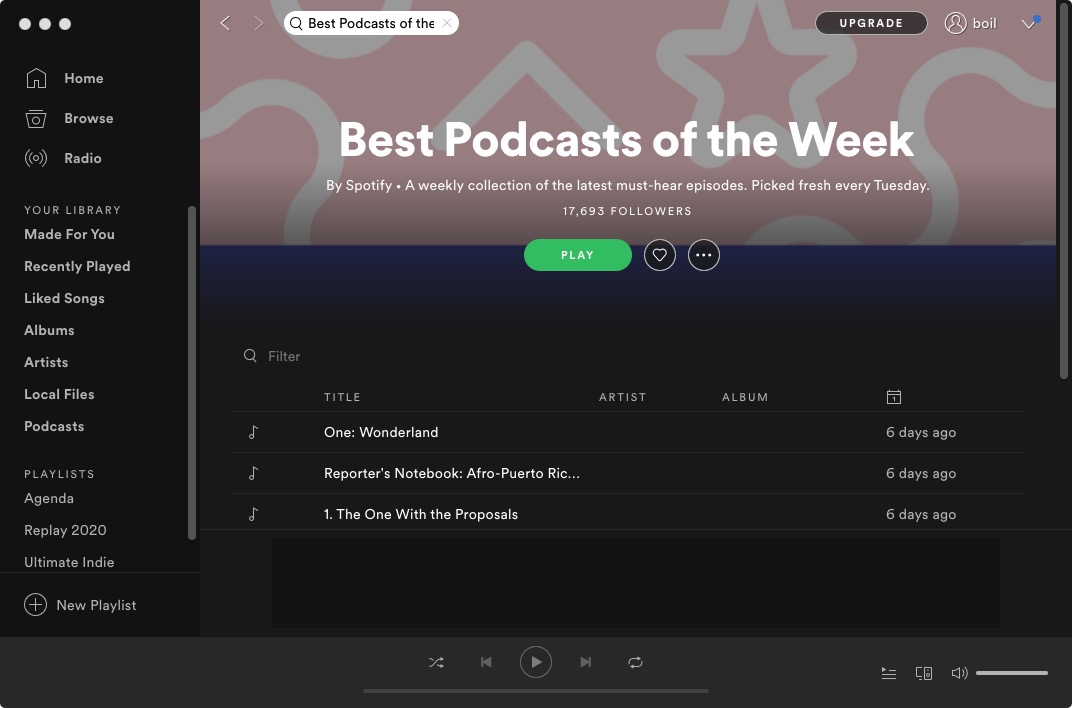 Stay Free Spotify Podcast